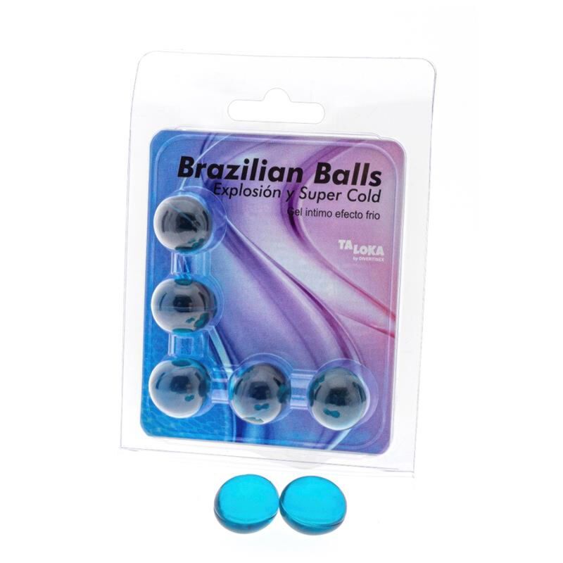TALOKA - 5 SFERE BRASILIANE GEL EMOZIONANTE EFFETTO FREDDO TALOKA