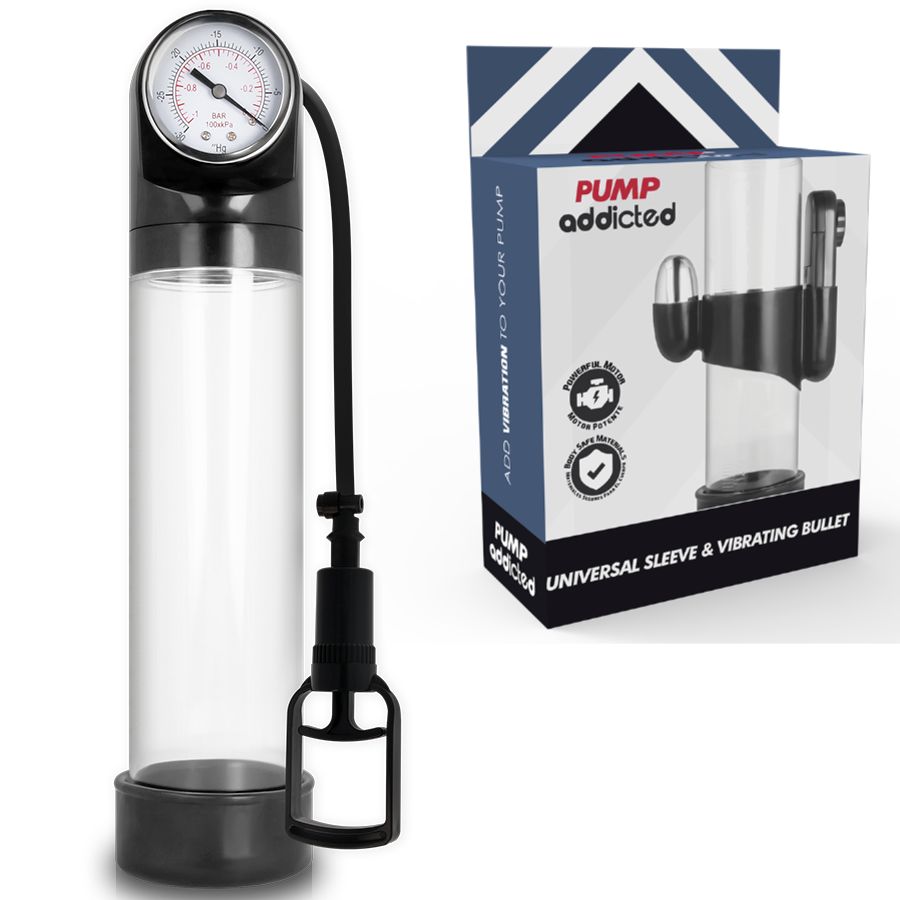 PUMP ADDICTED - VIBRATORE TRASPARENTE RX9 PUMP ADDICTED