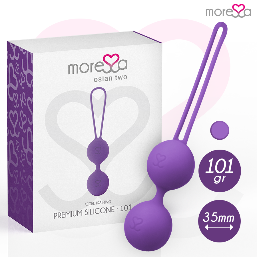 MORESSA - OSIAN DUE SILICONE PREMIUM LILLA MORESSA