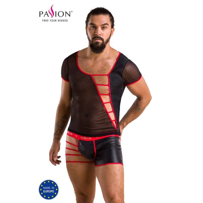 PASSION - 055 SET MARK NERO L/XL PASSION MEN
