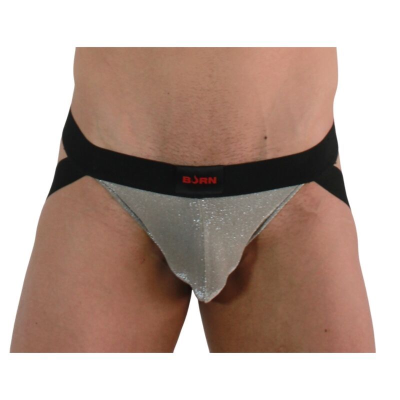 BURN - 001 JOCK BEIGE LUCIDO / NERO S BURN