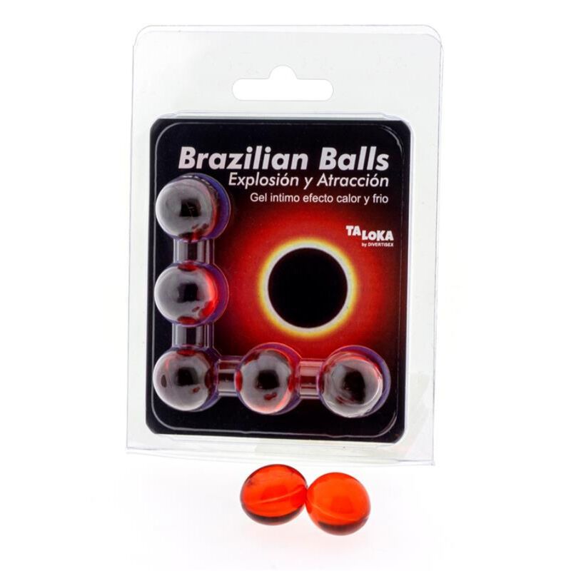 TALOKA - 5 SFERE BRASILIANE GEL EMOZIONANTE EFFETTO CALDO E FREDDO TALOKA