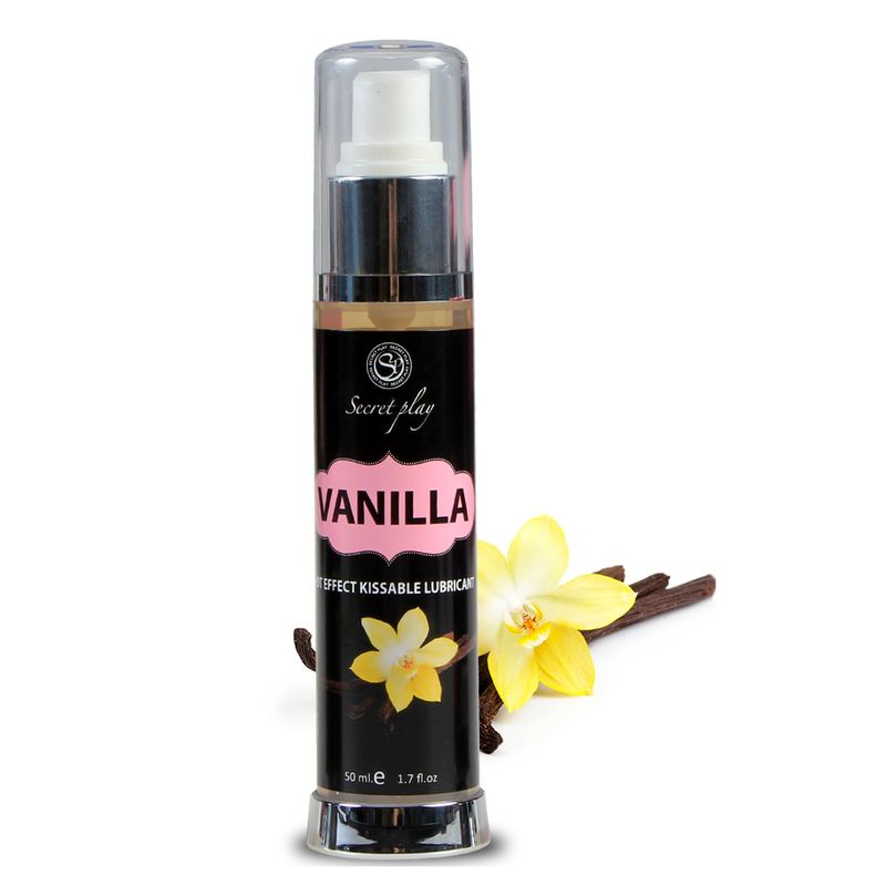 SECRETPLAY - LUBRIFICANTE 2-1 EFFETTO CALORE VANIGLIA 50 ML SECRETPLAY COSMETIC