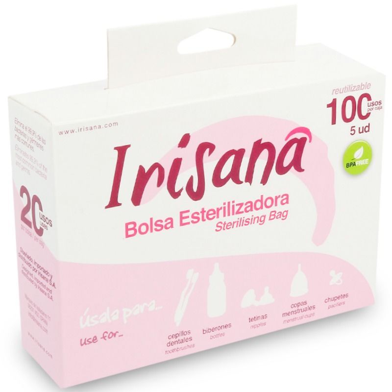 IRISANA - BORSA STERILIZZATORE 5 UNITÀ IRISCUP