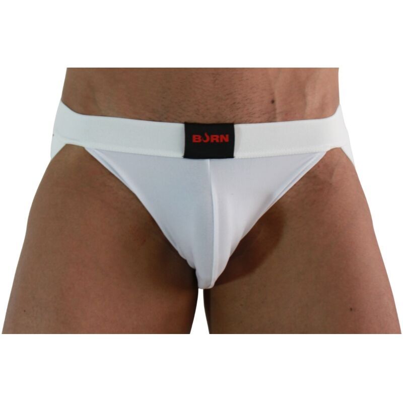 BURN - 007 JOCK LYCRA BIANCO XL BURN
