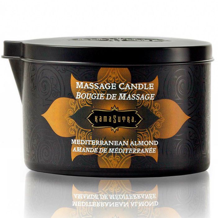 KAMASUTRA - CANDELA DA MASSAGGIO ALLA MANDORLA MEDITERRANEA 170GR KAMASUTRA  COSMETICS