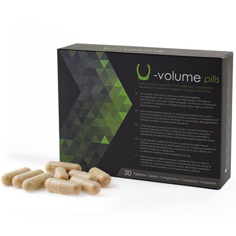 500 COSMETICS - U-VOLUME AUMENTA LA QUALITÀ E LA QUANTITÀ DELLO SPERMA - 30 CAPSULE 500COSMETICS