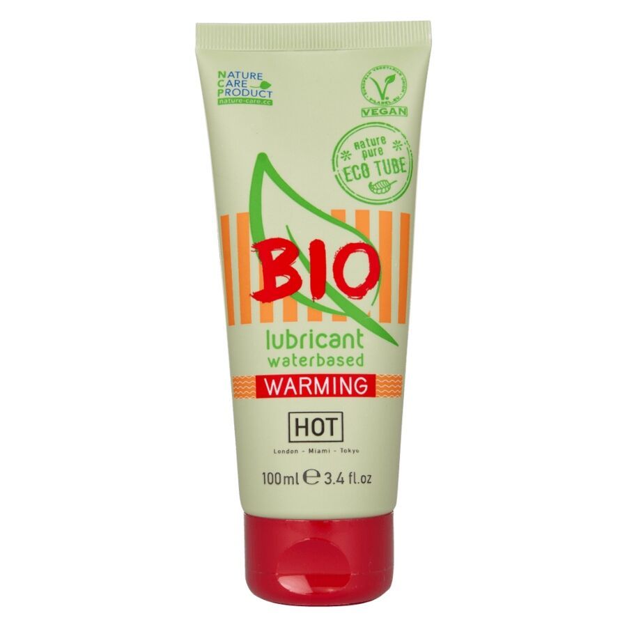 HOT - LUBRIFICANTE BIO A BASE D'ACQUA RISCALDANTE 100 ML HOT