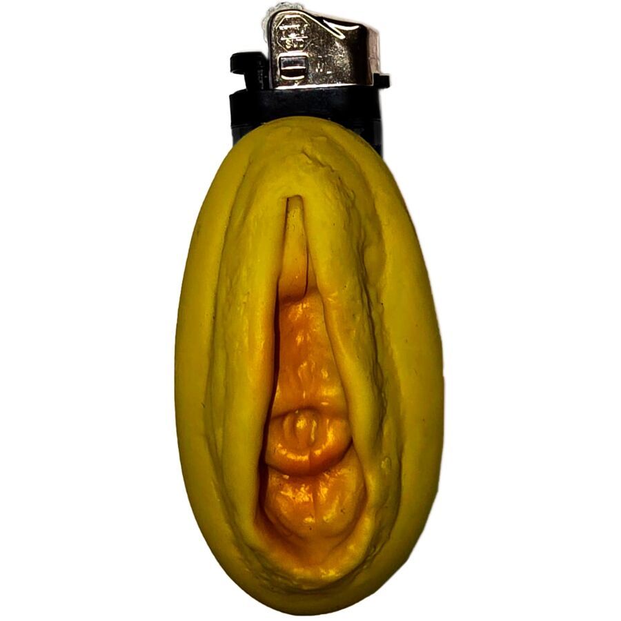 DIABLO PICANTE - ACCENDINO VAGINA COLOR ORO DIABLO PICANTE