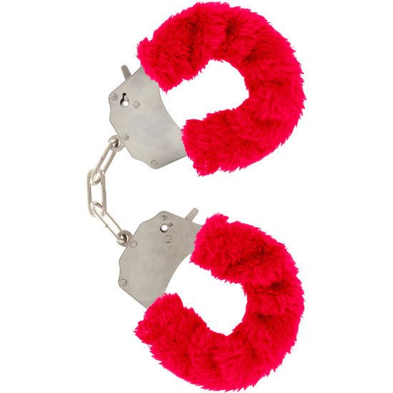 TOYJOY - POLSINI FURRY FUN BONDAGE ROSSO TOYJOY