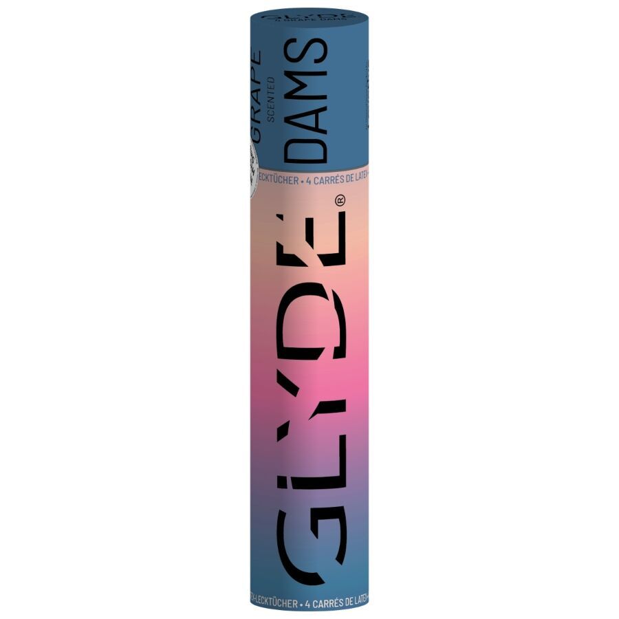 SHEER GLYDE - DAMS LAMINAS LATEX ORAL SEX GRAPES SHEER GLYDE