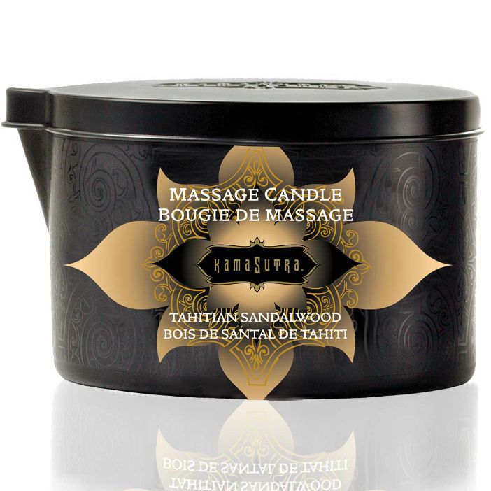 KAMASUTRA - CANDELA DA MASSAGGIO VANIGLIA E SANDALO 170 GR KAMASUTRA  COSMETICS