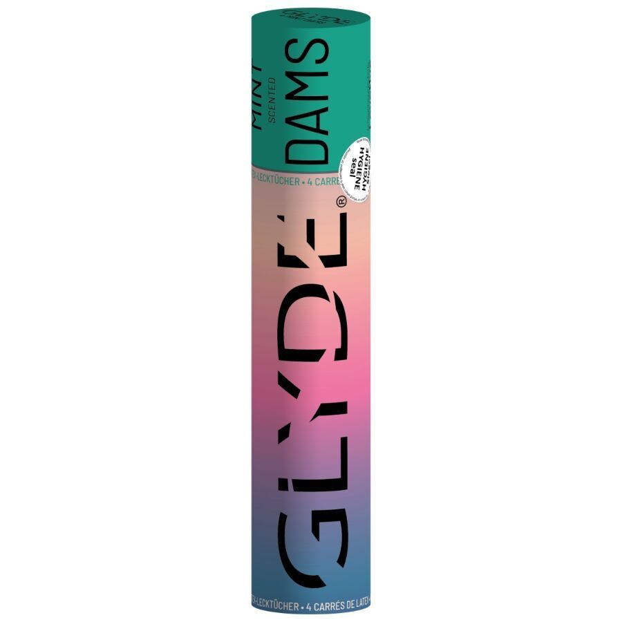 SHEER GLYDE - DAMS LAMINAS LATEX ORAL SEX MINT SHEER GLYDE