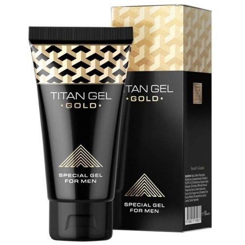 TITAN GEL - GOLD PENE AUMENTA 50ML TITAN GEL