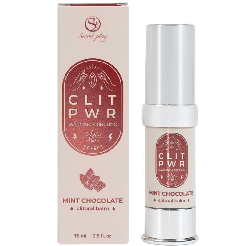 SECRET PLAY - CLIT PWR BALSAMO CLITORIDE MENTA CIOCCOLATO SECRETPLAY COSMETIC