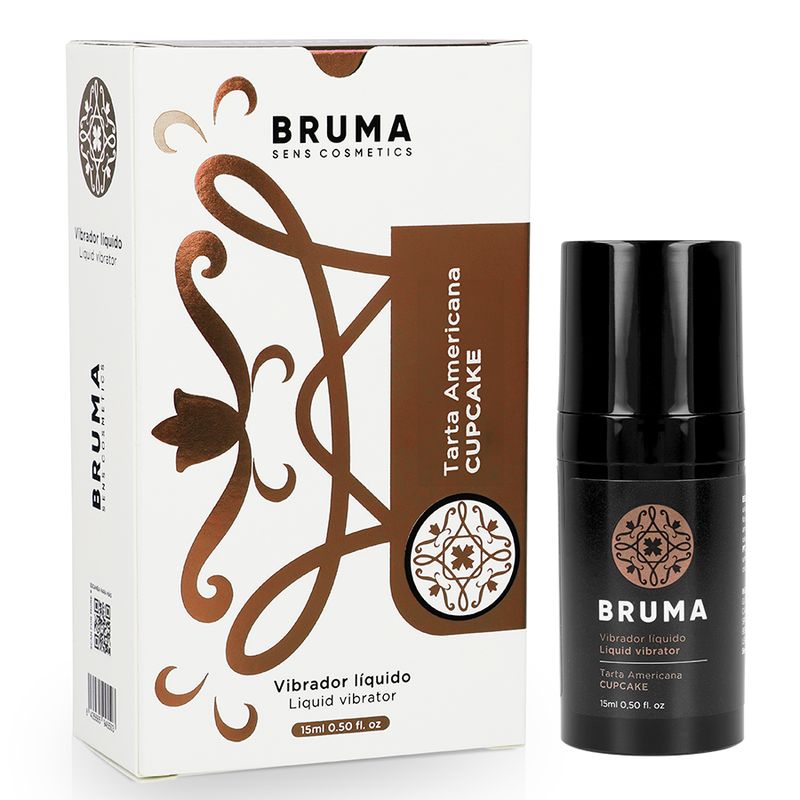 BRUMA - VIBRATORE LIQUIDO ULTRA SCORREVOLE CUPCAKE 15 ML BRUMA