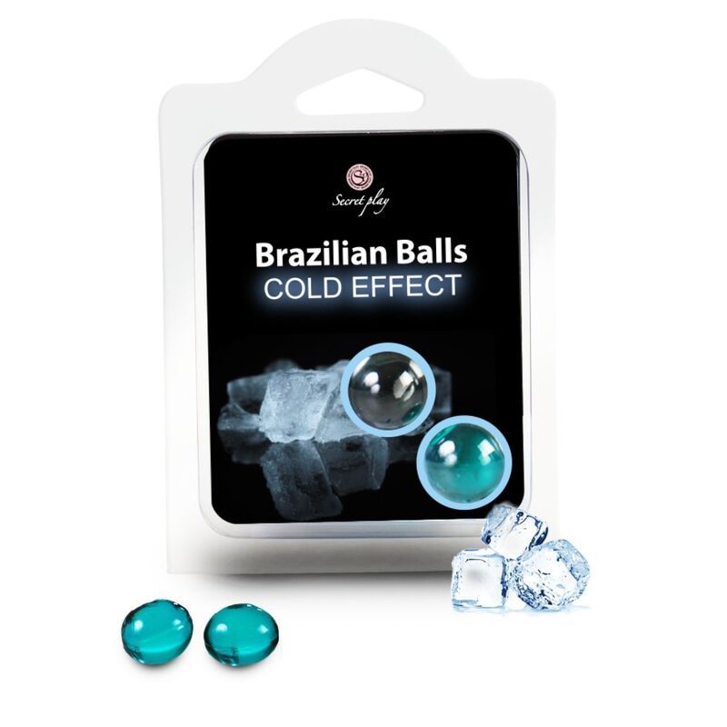 SECRETPLAY - PALLINE BRASILIANE EFFETTO FREDDO 2 UNITÀ SECRETPLAY COSMETIC