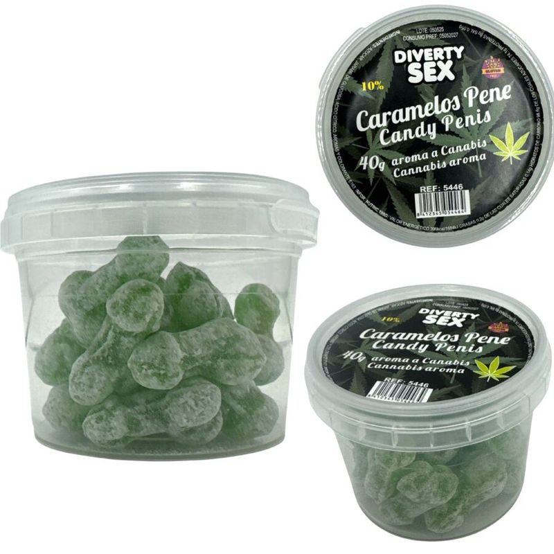 DIABLO GOLOSO - 20 CARAMELLE PER PENE AROMA CANNABIS DIABLO GOLOSO DIABLO GOLOSO - 20 CARAMELLE PER PENE AROMA CANNABIS DIABLO GOLOSO