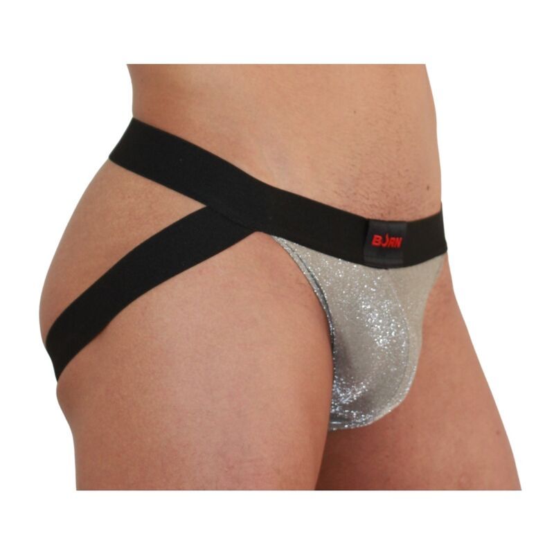 BURN - 001 JOCK BEIGE LUCIDO / NERO M BURN