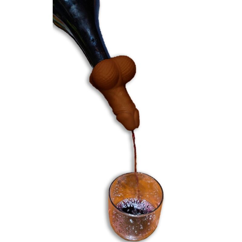 DIABLO PICANTE - DECANTER PER VINO A FORMA DI PENE MULATTO DIABLO PICANTE