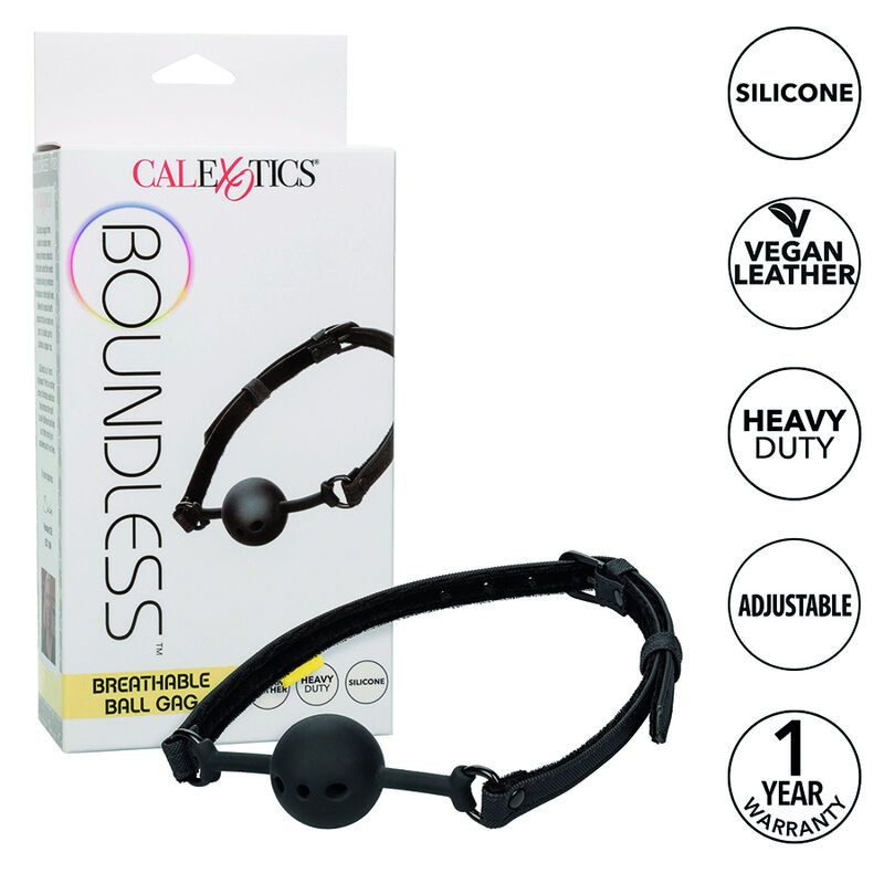 CALEXOTICS - BOUNDLESS BALL GAG TRASPIRANTE CALEXOTICS