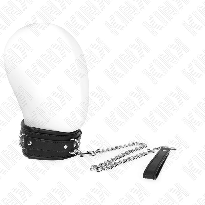 KINK - COLLANA PESANTE CON CINTURA 65 CM MODELLO 4 REGOLABILE 36,5-50 CM KINK COLLAR &amp; GAG