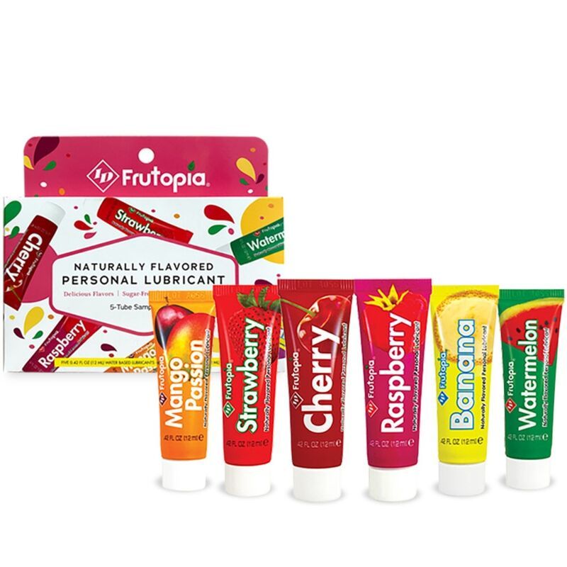 ID FRUTOPIA - LUBRIFICANTI ASSORTITI 5 CONFEZIONE DA 12 ML ID FRUTOPIA