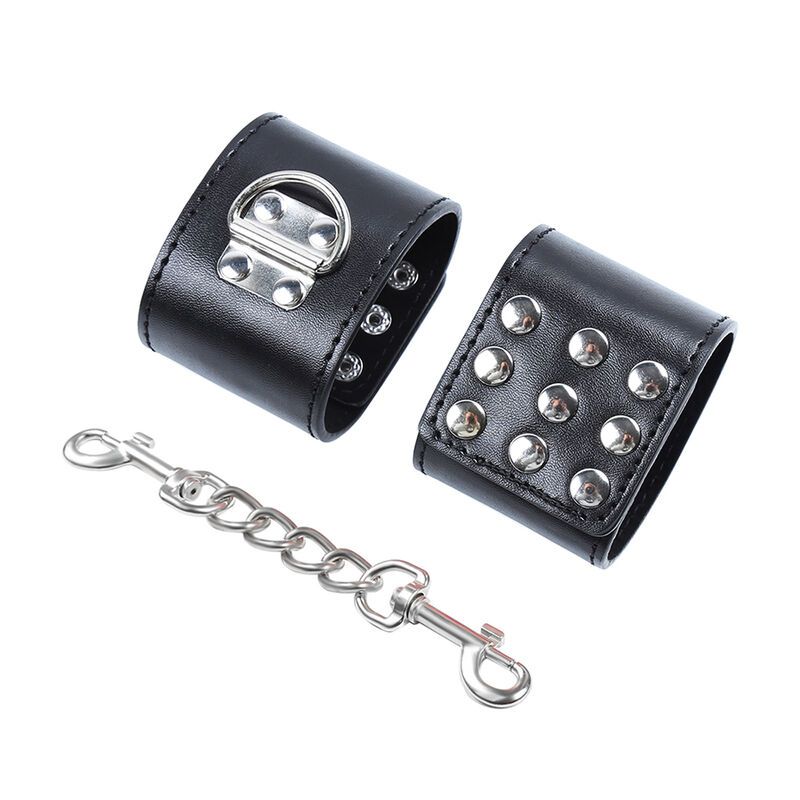 OHMAMA FETISH - TENUTA DA POLSO CON CHIUSURA A SCATTO IN METALLO OHMAMA FETISH