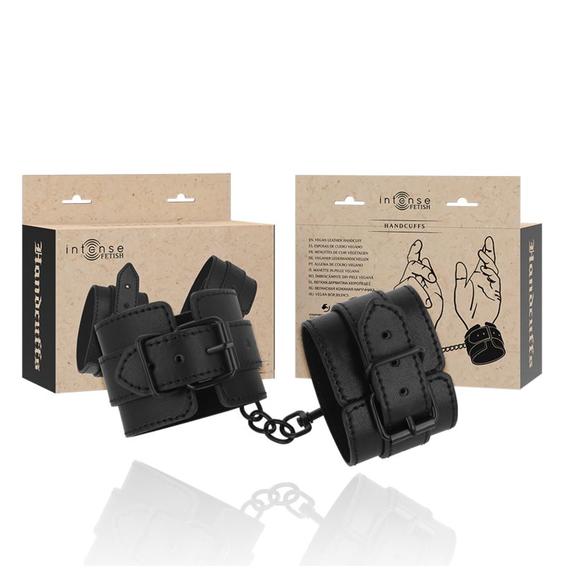 INTENSE - FETISH MANETTE IN PELLE VEGANA INTENSE FETISH