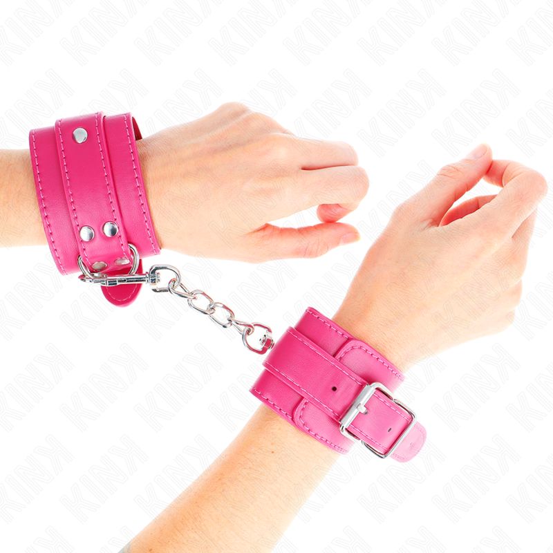 KINK - TENUTA DA POLSO ROSA LAMPONE CON FODERA ROSA LAMPONE REGOLABILE 20-28 CM X 5,5 CM KINK WRIST RESTRAINT