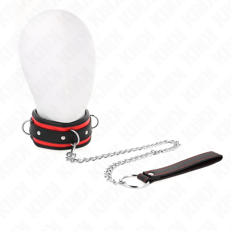 KINK - COLLANA PESANTE CON CINTURA 65 CM MODELLO 2 REGOLABILE 36,5-50 CM KINK COLLAR &amp; GAG