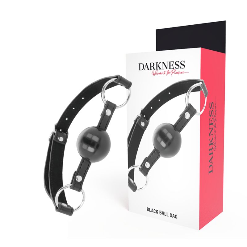 DARKNESS - BALL GAG NERA DARKNESS BONDAGE