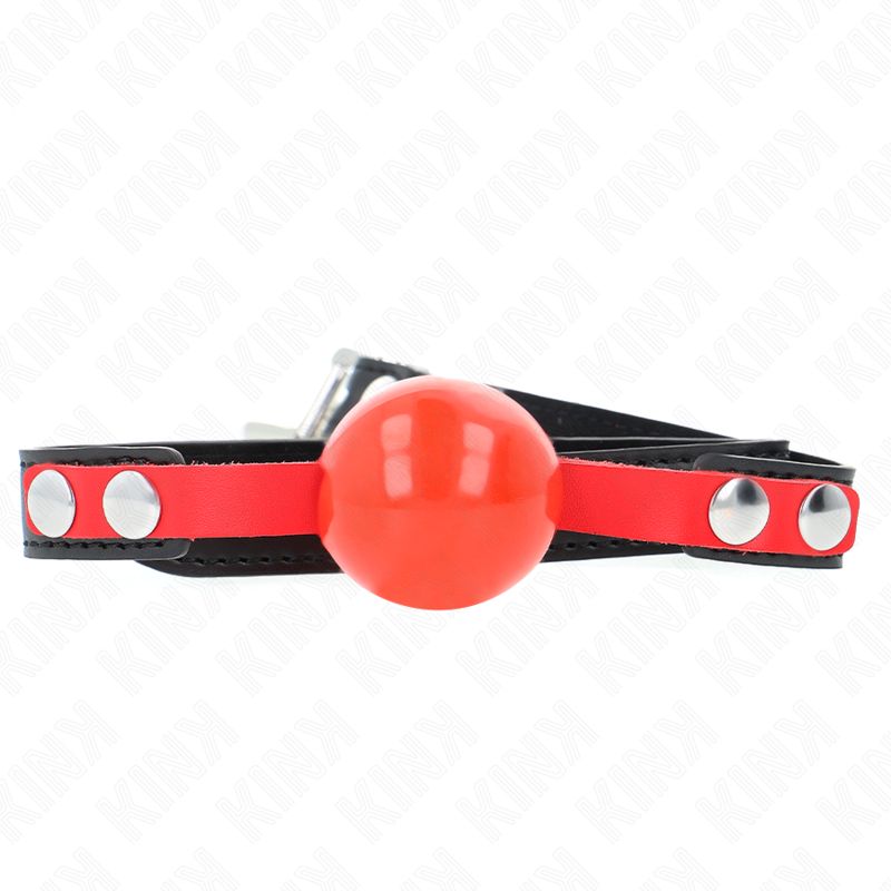 KINK - PALLA MORBIDA IN TPE 4 CM MODELLO GAG 4 60 x 2 CM REGOLABILE 37-52 CM KINK COLLAR &amp; GAG