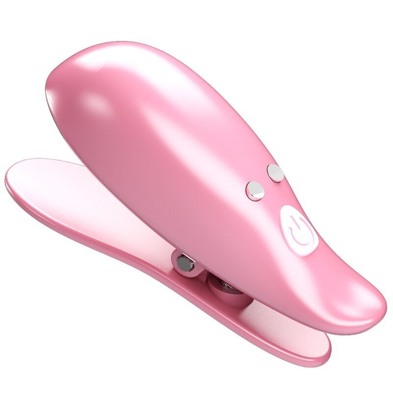 PRETTY LOVE - LEAF PINZE PER CAPEZZETTI VIBRANTI ROSA FUN TOYS