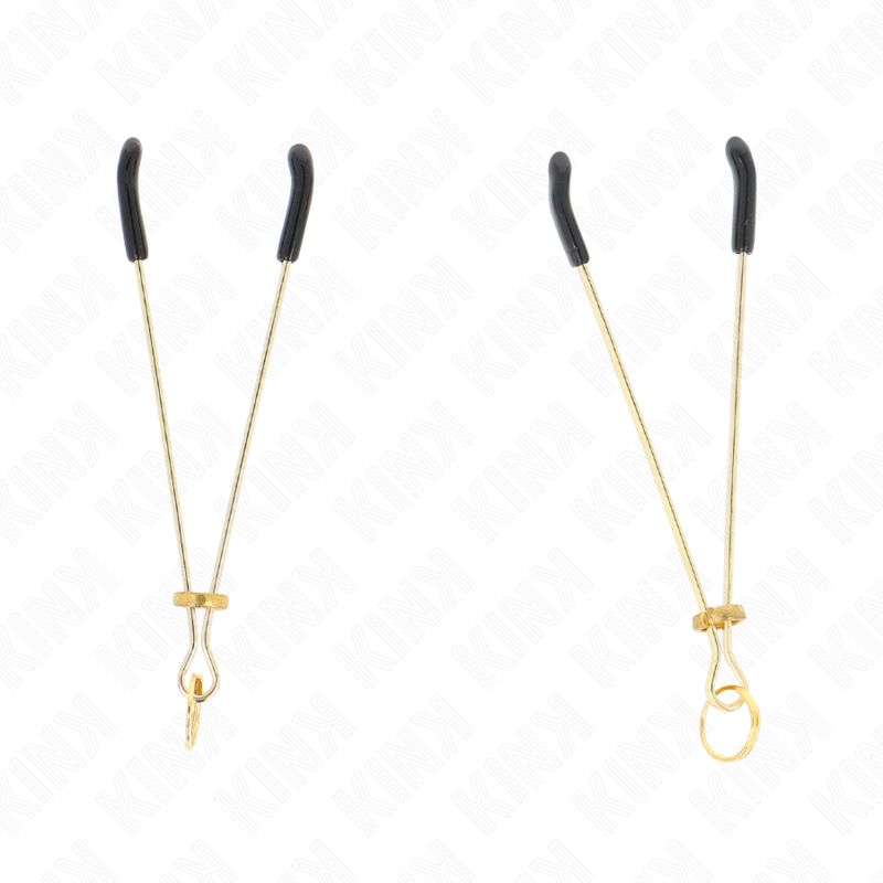 KINK - PINZE PER CAPEZZOLI SOTTILI ORO 7 CM KINK NIPPLE GRIP