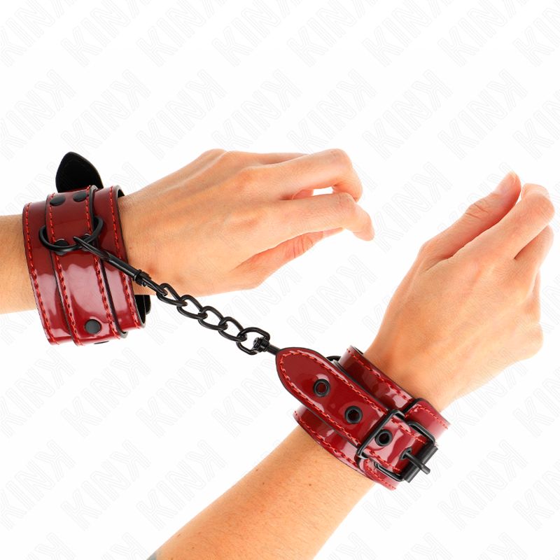 KINK - POLSINI DA POLSO ROSSO SCURO 23 X 5 CM KINK WRIST RESTRAINT