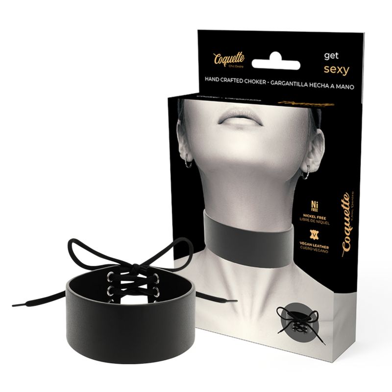 COQUETTE CHIC DESIRE - GIROCOLLO IN PELLE VEGANA COQUETTE ACCESSORIES
