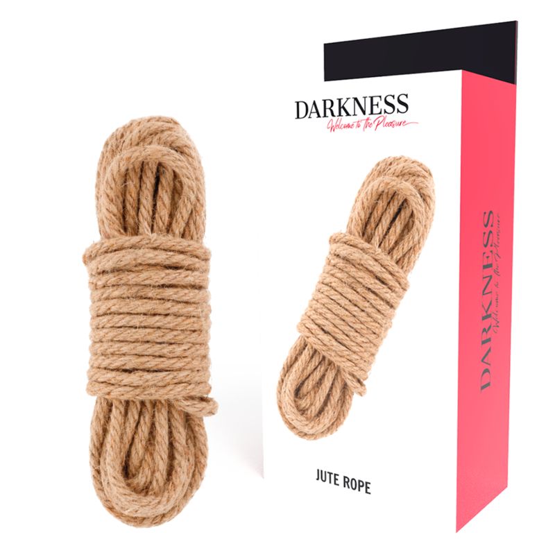 DARKNESS - CORDA GIAPPONESE 10 M JUTA DARKNESS BONDAGE