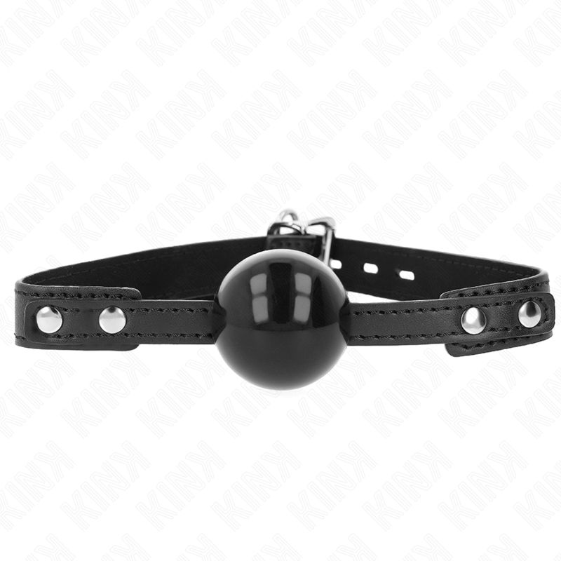 KINK - PALLA MORBIDA IN TPE 4 CM MODELLO GAG 3 60 x 2 CM REGOLABILE 37-52 CM KINK COLLAR &amp; GAG