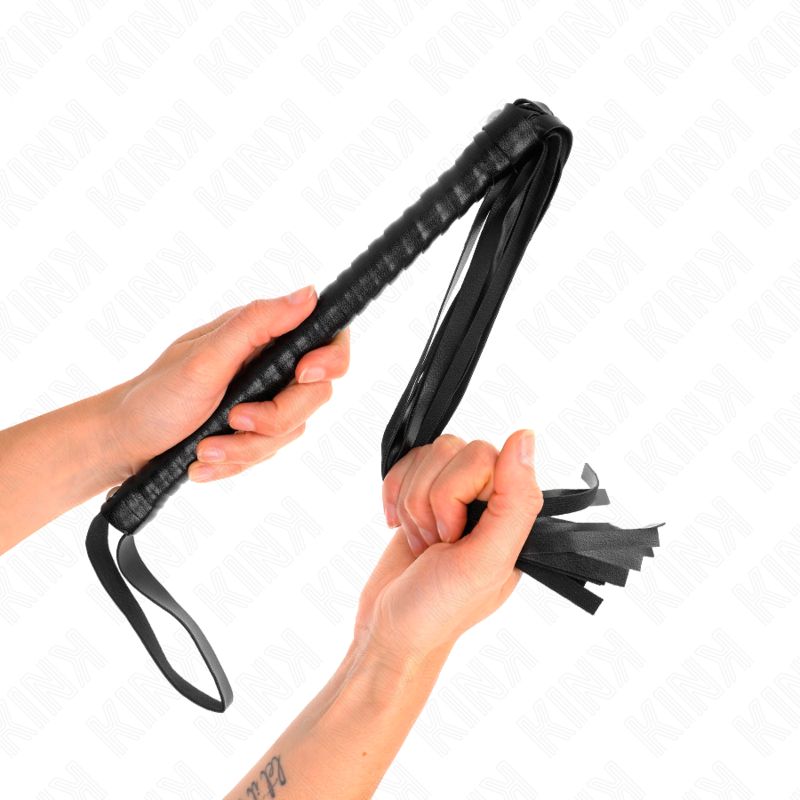 KINK - FRUSTA CON MANICO NERO STRUTTURATO 48,5 CM KINK IMPACT &amp; TOUCH