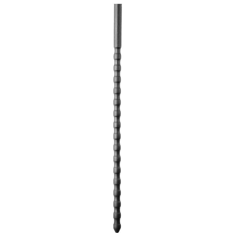 ALL BLACK - SONDA URETRALE IN SILICONE DA 6/8 MM ALL BLACK