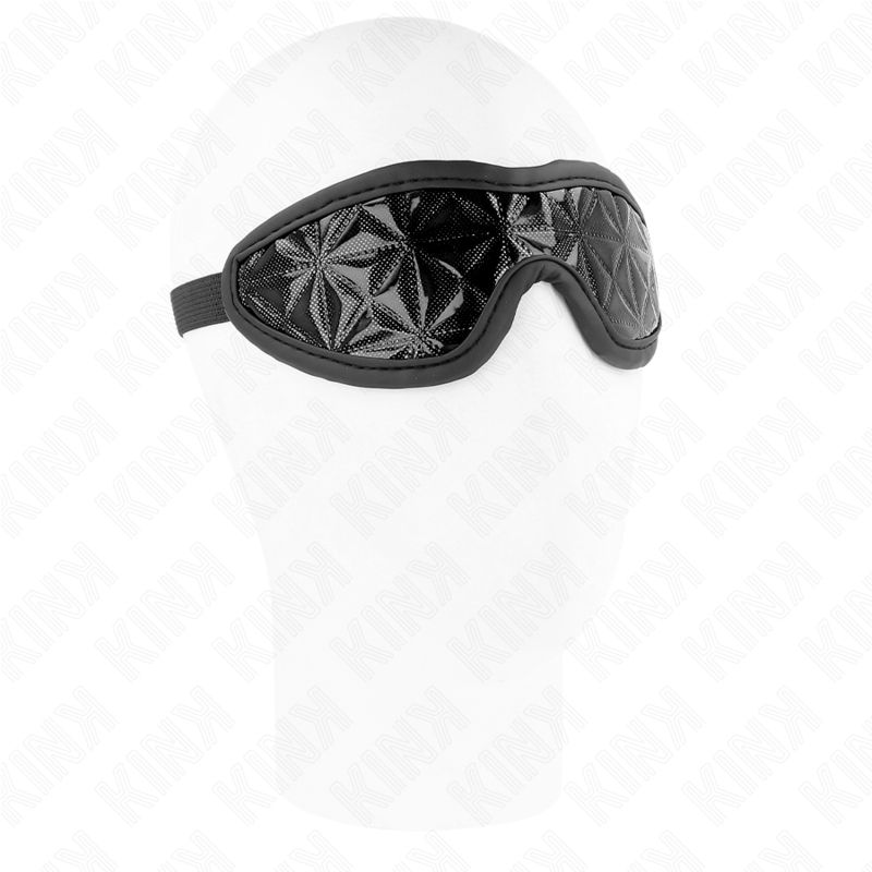 KINK - FASCIA CON MOTIVO A DIAMANTI NERO 20,5 x 6 CM KINK MASKED ALLURE