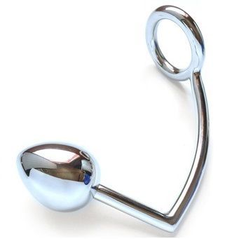 METAL HARD - GANCIO ANALE 45MM METAL HARD
