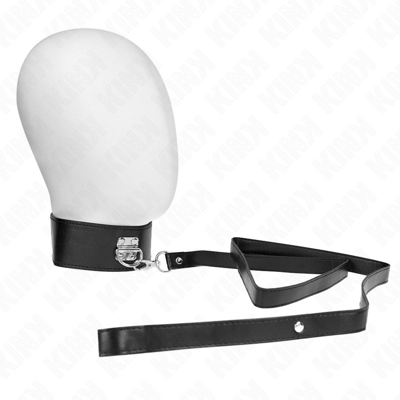 KINK - COLLANA CON CINTURA 116 CM MODELLO 2 REGOLABILE 36-43 CM X 5 CM KINK COLLAR &amp; GAG