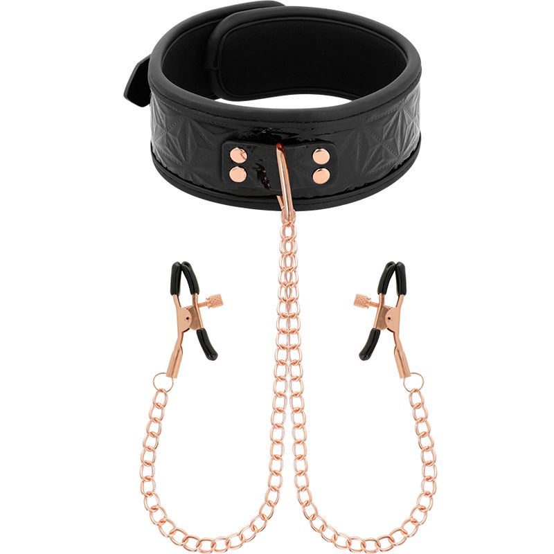BEGME - BLACK EDITION COLLARE CON MORSETTI PER CAPEZZOLI BEGME BLACK EDITION
