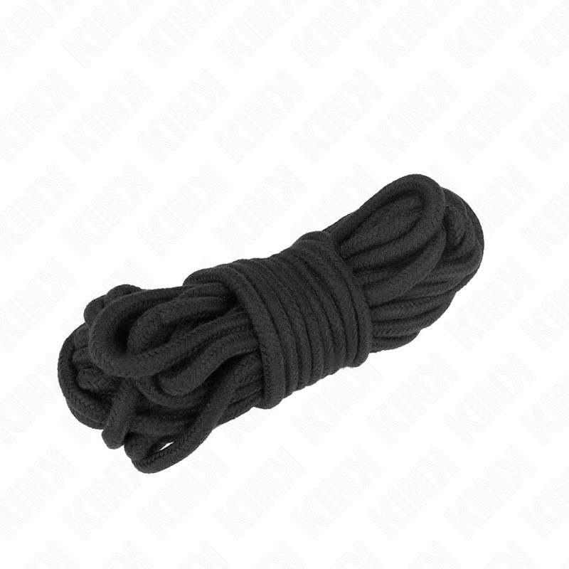 KINK - CORDA IN COTONE 5 METRI NERA KINK ROPE ARTS