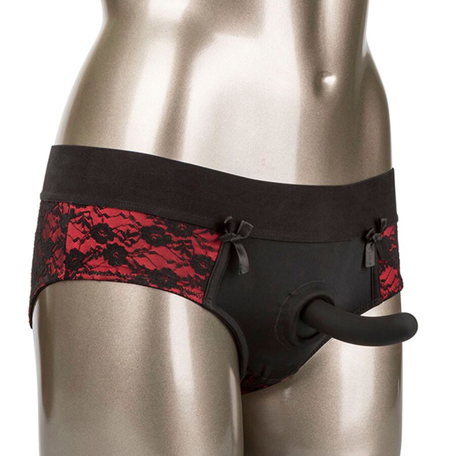 CALEXOTICS - SCANDAL SET DI SLIP SENZA CAVALLO CON DILDO TAGLIA S/M CALEXOTICS