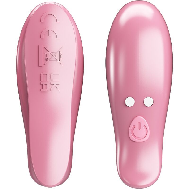 PRETTY LOVE - MORSETTI PER CAPEZZOLI CAILEY 10 VIBRAZIONI TELECOMANDO ROSA FUN TOYS