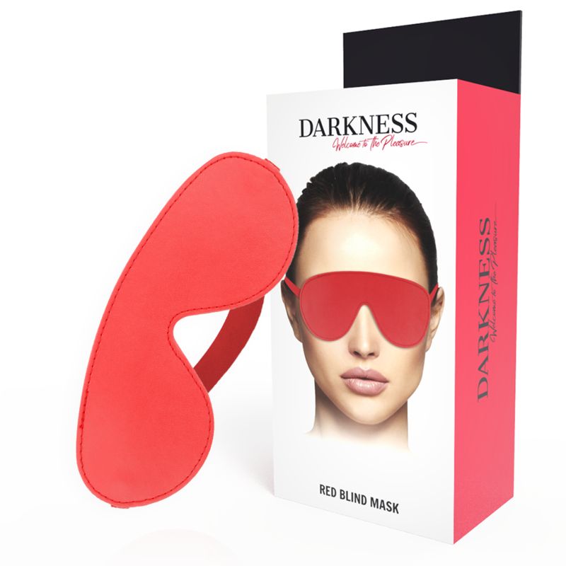 DARKNESS - MASCHERA ROSSA DI ALTA QUALIT DARKNESS BONDAGE