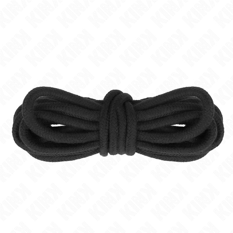 KINK - CORDA IN COTONE 10 METRI NERA KINK ROPE ARTS